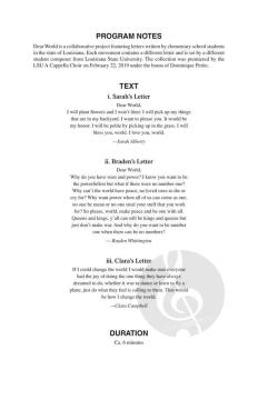 Dear World (Download) 