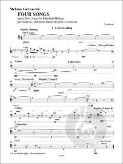 4 Songs von Stefano Gervasoni 