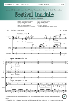 Festival Laudate von John Cornish (Download) 