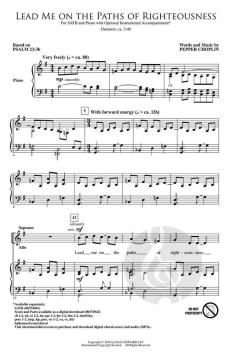 Lead Me on the Paths of Righteousness von Pepper Choplin (Download) 
