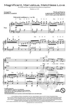 Magnificent, Marvelous, Matchless Love von Keith Getty (Download) 