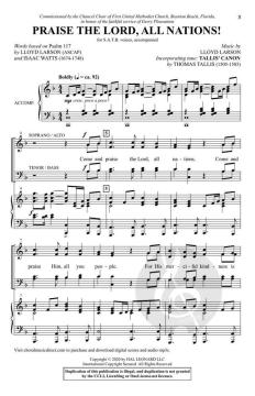 Praise the Lord, All Nations! von Lloyd Larson 