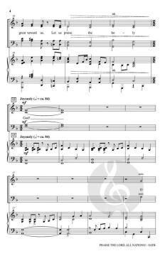 Praise the Lord, All Nations! von Lloyd Larson 
