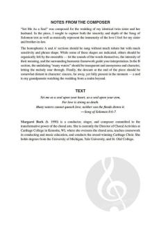 Set Me as a Seal von Margaret Burk (Download) 