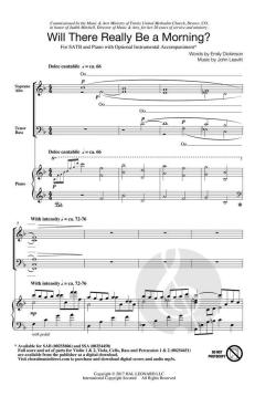 Will There Really Be a Morning? von John Leavitt (Download) 