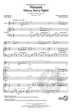 Vincent (Starry, Starry Night) von Don McLean 