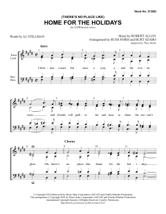 (There's No Place Like) Home for the Holidays von Robert Allen (Download) 