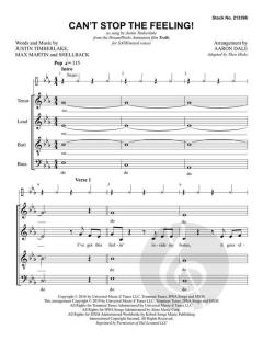 Can't Stop the Feeling! von Justin Timberlake 