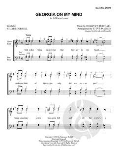 Georgia on My Mind von Stuart Gorrell (Download) 