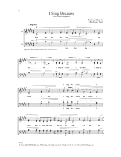 I Sing Because von Christopher Rust 