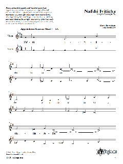 Nafshi Iviticha von Steve Klaper (Download) 