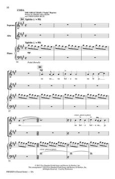 Frozen (Choral Suite) (Frode Fjellheim) 