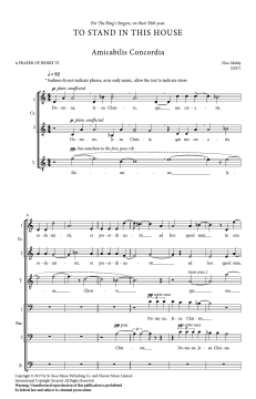 To Stand In This House von Nico Muhly (Download) 