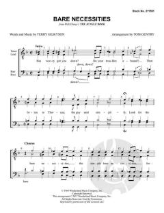 Bare Necessities von Terry Gilkyson (Download) 