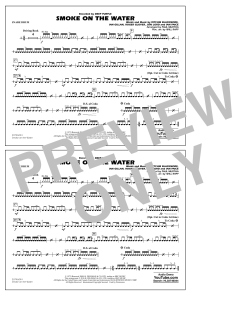 Smoke On The Water von Deep Purple (Download) 