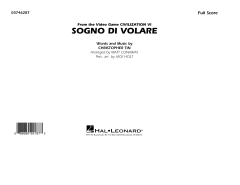 Sogno di Volare von Christopher Tin (Download) 