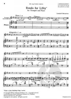 Rondo for Lifey von Leonard Bernstein 
