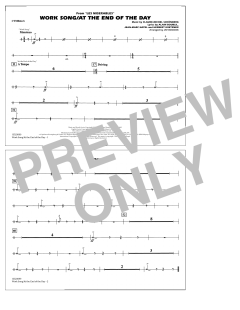 Work Song / At The End Of The Day von Claude-Michel Schönberg (Download) 