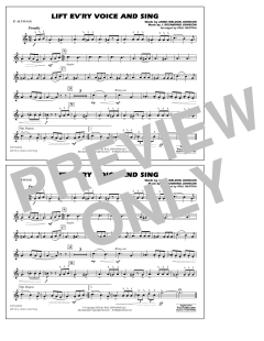 Lift Ev'ry Voice and Sing von J. Rosamond Johnson (Download) 