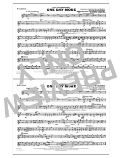 One Day More von Claude-Michel Schönberg (Download) 