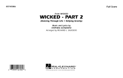 Wicked von Stephen L. Schwartz (Download) 