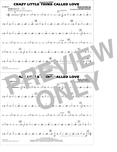 Crazy Little Thing Called Love von Freddie Mercury (Download) 