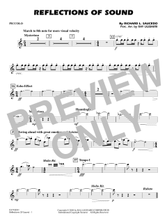 Reflections Of Sound von Richard L. Saucedo (Download) 