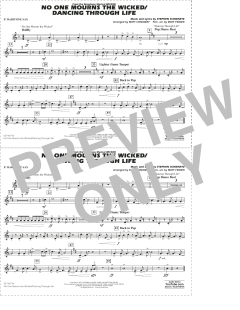 No One Mourns the Wicked - Dancing Through Life von Stephen Schwartz (Download) 