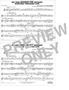 No One Mourns the Wicked - Dancing Through Life von Stephen Schwartz (Download) 