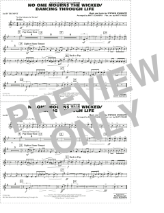 No One Mourns the Wicked - Dancing Through Life von Stephen Schwartz (Download) 