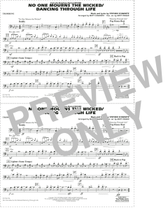 No One Mourns the Wicked - Dancing Through Life von Stephen Schwartz (Download) 