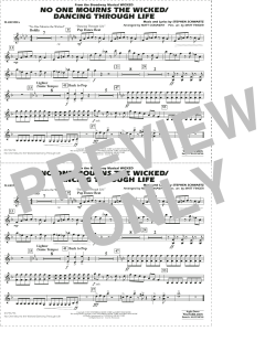 No One Mourns the Wicked - Dancing Through Life von Stephen Schwartz (Download) 