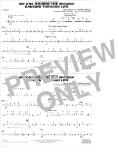 No One Mourns the Wicked - Dancing Through Life von Stephen Schwartz (Download) 