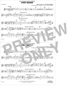 For Good von Stephen Schwartz (Download) 