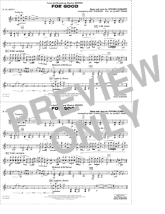 For Good von Stephen Schwartz (Download) 