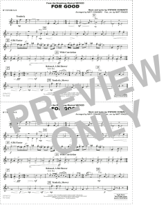 For Good von Stephen Schwartz (Download) 