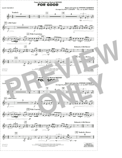 For Good von Stephen Schwartz (Download) 