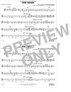 For Good von Stephen Schwartz (Download) 