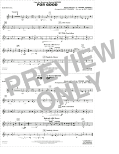 For Good von Stephen Schwartz (Download) 