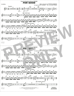 For Good von Stephen Schwartz (Download) 