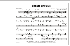 Green Onions (Download) 