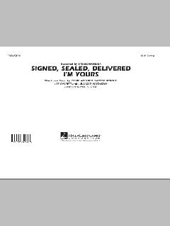 Signed, Sealed, Delivered I'm Yours von Stevie Wonder (Download) 