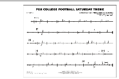 Fox College Football Saturday Theme (Download) 
