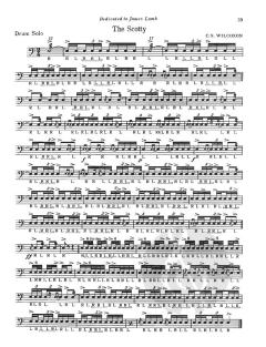 Modern Rudimental Swing Solos (Charley Wilcoxon) 