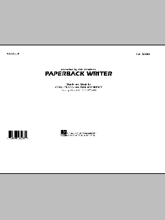 Paperback Writer von The Beatles (Download) 
