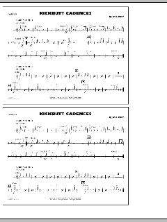 Kickbutt Cadences von Will Rapp (Download) 