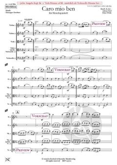 Caro mio ben von Giuseppe Giordani 