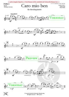 Caro mio ben von Giuseppe Giordani 