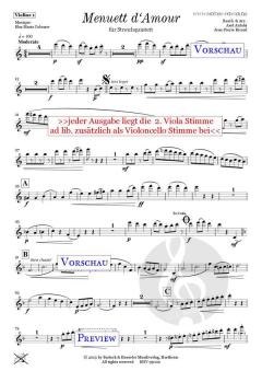 Menuett d`Amour von Blai Maria Colomer i Pérez 