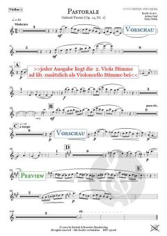 Pastorale op. 14, Nr. 1 von Gabriel Pierné 